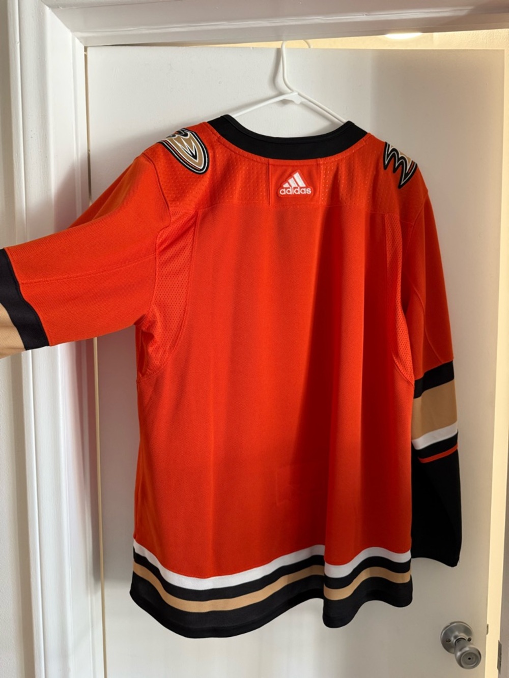 NHL Anaheim Ducks Orange and Black Hockey Jersey size 54 XL- NWOT - Picture 3 of 8
